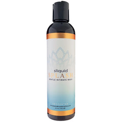 Sliquid Splash bottle of unscented feminine wash for daily, gentle cleansing.