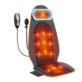 SLOTHMORE back massager on chair delivers full-body relief with deep tissue massage