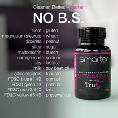 SmarterVitamins Vegan capsules plant-based design shown for clean, dairy-free nutrition.