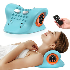 Smedz Neck Massager with heat mode for soothing warmth at home
