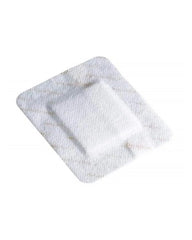 Smith & Nephew Primapore dressing detail showing soft fixative layer for gentle application.