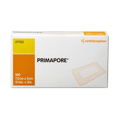 Smith & Nephew Primapore white dressing pack provides sterile wound protection.