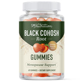 SMNutrition Black Cohosh Gummies bottle front view for daily support.
