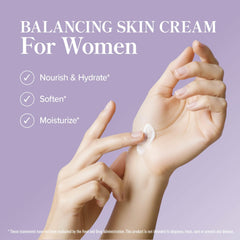 Fragrance-free skin cream close-up ideal for sensitive skin use.
