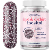 SMNutrition Myo-Inositol & D-Chiro Inositol bottle front supports hormone balance for women.