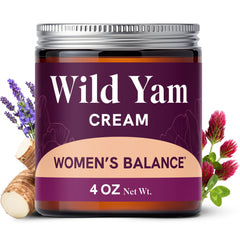 SMNutrition Wild Yam Cream application on skin for daily balance routine.