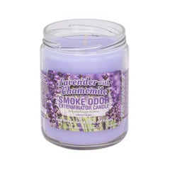 Vela Smoke Odor Exterminator con aroma lavanda camomila para neutralizar olores en casa