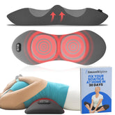SmoothSpine triple fusion back massager heat for soothing warmth and relief at home.