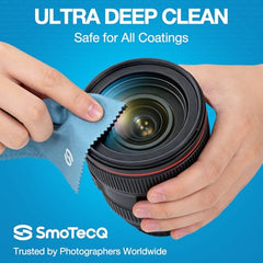 SmoTecQ Glasses Cleaner Kit travel pouch keeps accessories organized on trips
