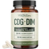 SMNutrition Calcium D-Glucarate-DIM bottle supporting estrogen balance and detox support