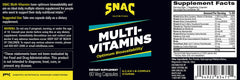 SNAC capsules close-up highlights high bio-availability formula and nutrient absorption