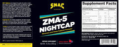 SNAC ZMA-5 tub closeup showing powder texture for easy mixing