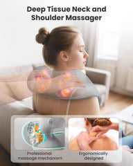 Snailax 4D knead rollers deliver deep tissue massage