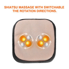 Snailax 2-in-1 design converts to back massage mode