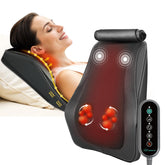 Snailax back massager with 8-node kneading for targeted relief and relaxation