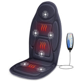 Snailax back massager with heat focuses on back relief and soothing warmth.
