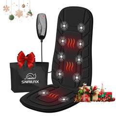 Snailax back massager with heat targets shoulders and back for daily relief.