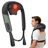 Snailax cordless shiatsu neck massager with 4D rollers for targeted neck relief
