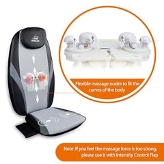 Detachable intensity flap lets you soften or intensify the session on Snailax cushion.