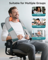 Snailax ergonomic U-shape design contours to neck