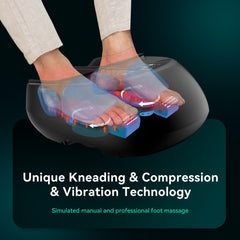 Snailax deep kneading massage targets tired feet for soothing relief.
