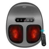 Snailax foot massager with heat and compression for soothing relief at home.