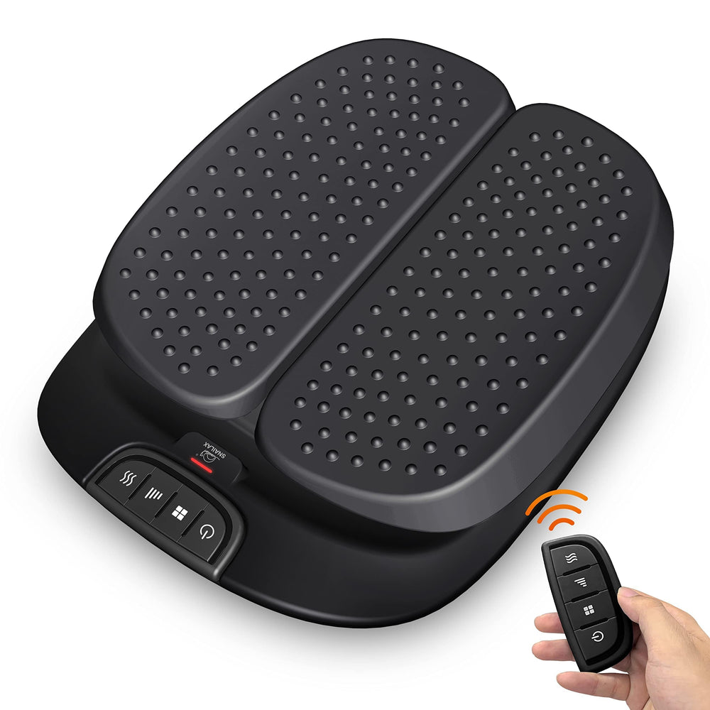 Snailax foot massager with remote control for easy operation and customizable massage.