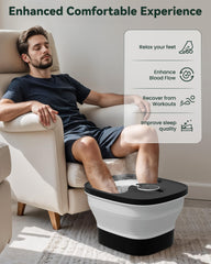 Snailax bubble massage creates a spa-like experience at home