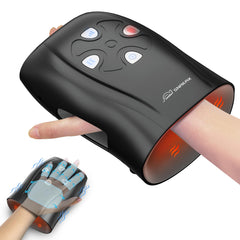 Snailax hand massager with heat and compression in front view for relaxation