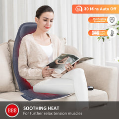 Snailax lumbar support pad emphasizing lower back comfort and posture.