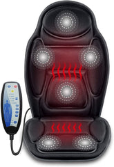 Snailax massage seat cushion with six motors for back relief