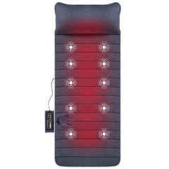 Snailax memory foam massage mat on a sofa for full body relaxation
