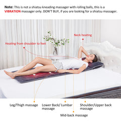 Snailax massage mat focused on neck and shoulders for tension relief