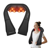 Snailax neck massager with 8 kneading nodes for deep tissue relief at home