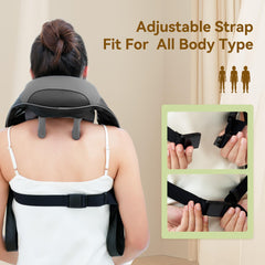 Snailax shiatsu back pillow delivering soothing pressure.