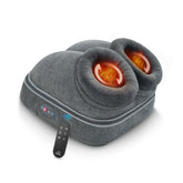 Snailax foot massager with heat delivers relaxing Shiatsu for tired feet.