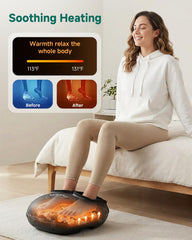 Snailax foot massager delivers soothing vibration for relaxation