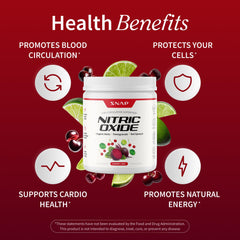 Snap Supplements beet root powder stirred into a smoothie for natural energy