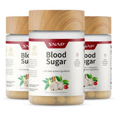Snap Supplements Blood Sugar Blend bottle with label for daily use