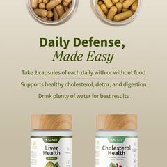 Snap Supplements Cholesterol Health ingredients close-up highlighting beta-sitosterol and turmeric.