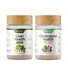 Snap Supplements Liver Health & Detox bottle front for easy daily support.