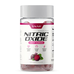 Snap Supplements Nitric Oxide Beet Root Gummies pack shot for natural energy support