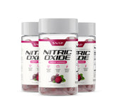 Snap Supplements Nitric Oxide Beet Root Gummies bottle supports daily wellness.