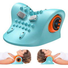 Snawowo neck massager with heat, front view for relaxing neck tension.