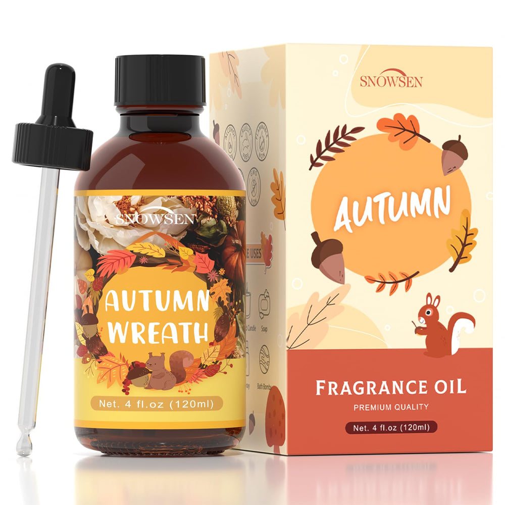 SNOWSEN Autumn Wreath bottle pour for precise diffuser use