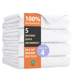 Soft and Lofty Ultimate Underpads pack protects beds from leaks