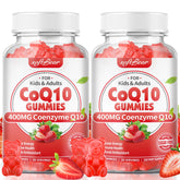 Softbear CoQ10 Gummies bottle front, convenient daily supplement