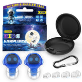 Softvox Kids Ear Plugs with four sizes fit growing ears for school and travel.