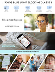 SOJOS SJ9001 unbreakable TR90 construction withstands daily use