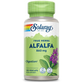 SOLARAY Alfalfa Leaf 860mg bottle for daily vegan nutrition support